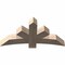 Ekena Millwork Alberta Smooth Timber Gable Bracket, Douglas Fir, 48"W x 24"H x 5 1/2"D x 5 1/2"F, 12/12 Pitch GBW048X24X0606ALB00SDF - alternate 3